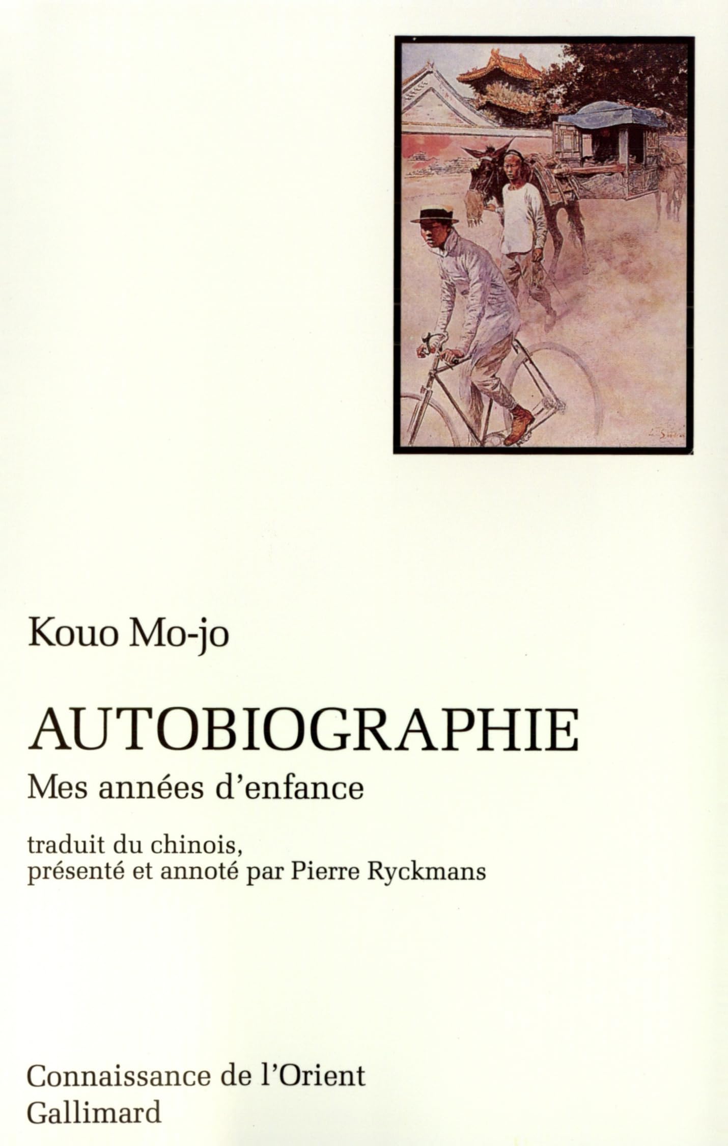 Autobiographie: Mes années d'enfance book