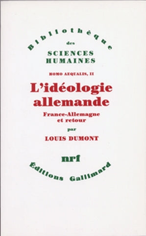 Homo aequalis. Vol. 2. L'idéologie allemande : France-Allemagne et retour Books