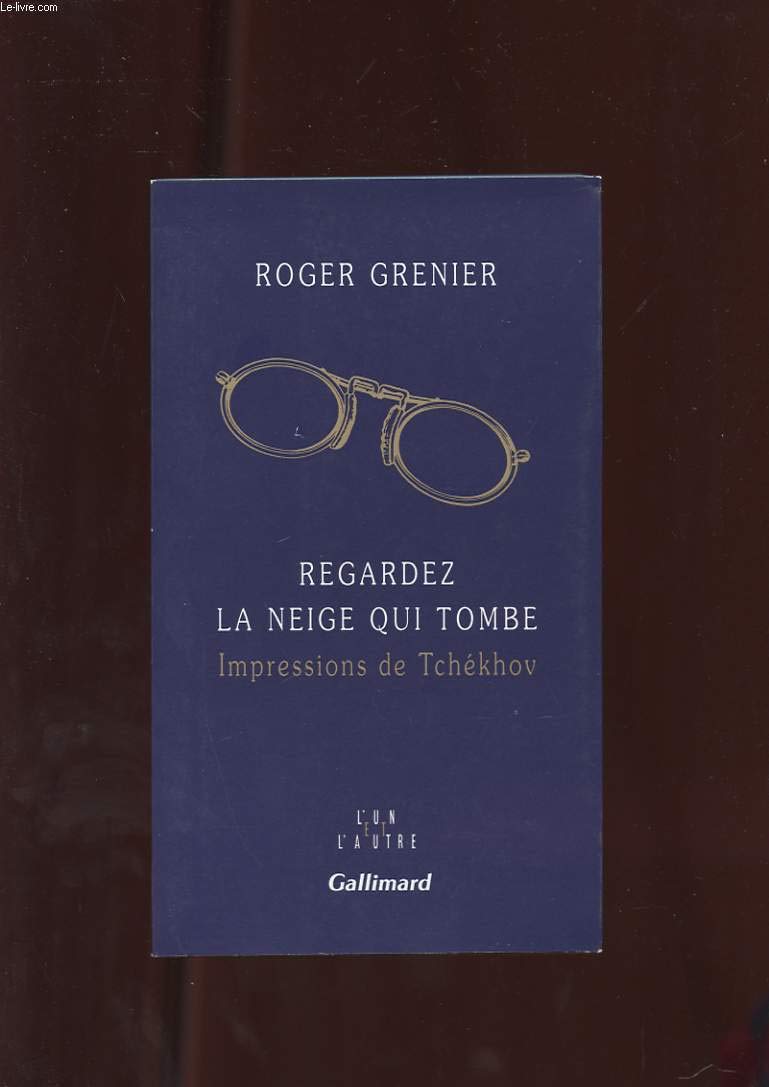 Regardez La Neige Qui Tombe: Impressions de Tchékhov Contemporary literature