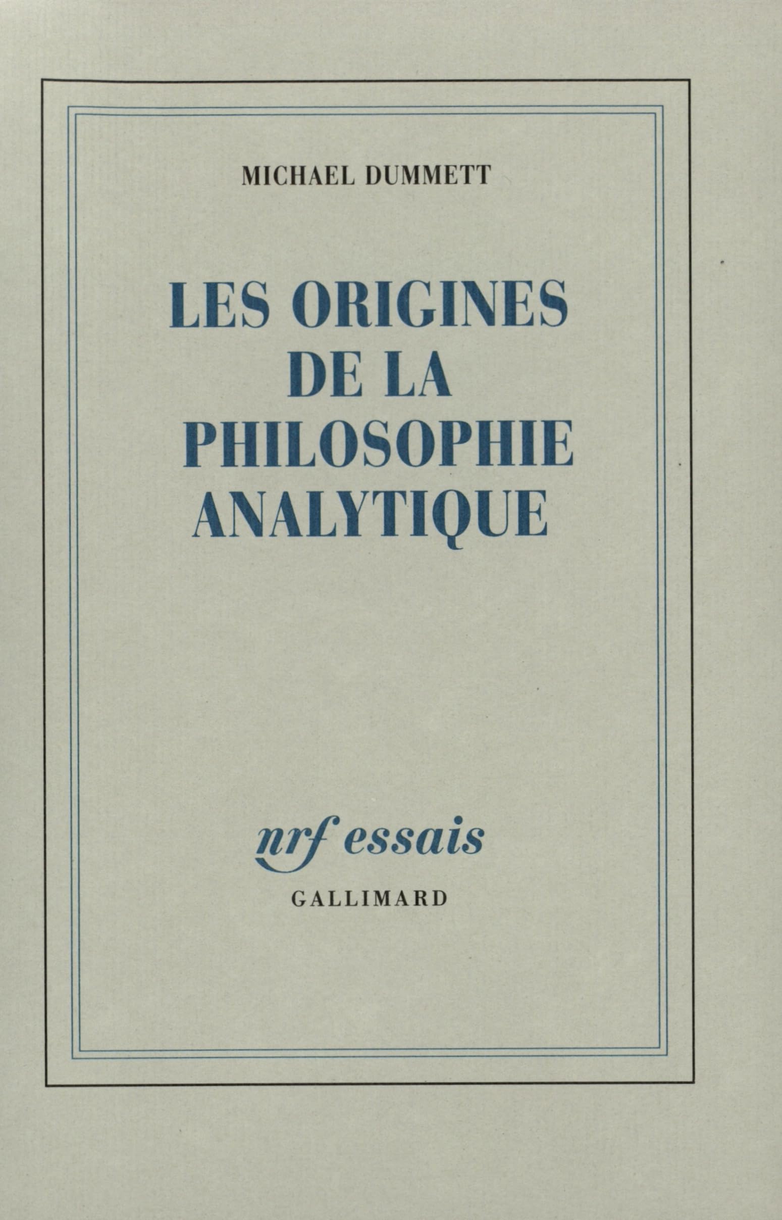 Les origines de la philosophie analytique Essays & Short Stories