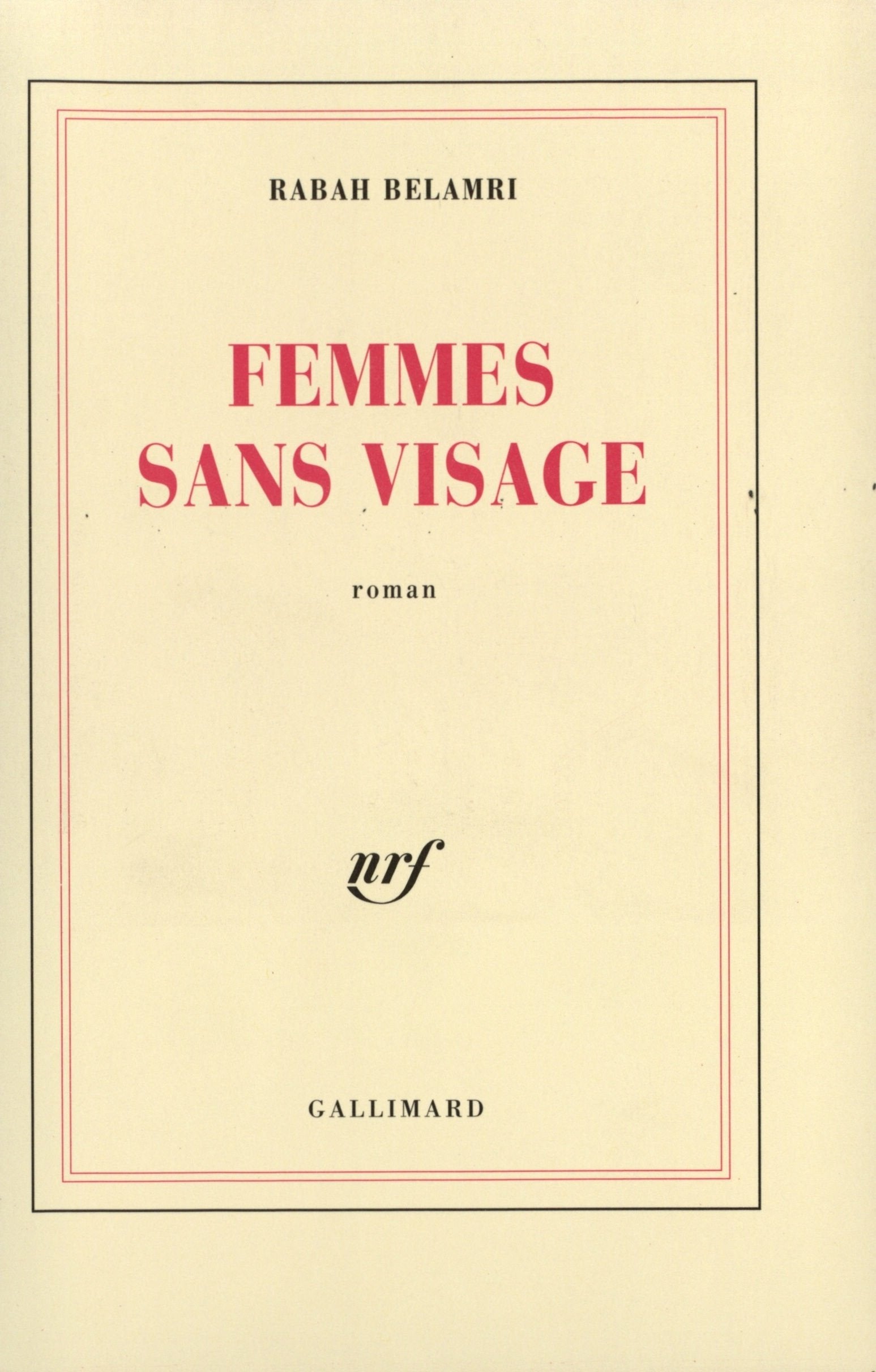 Femmes sans visage Contemporary literature
