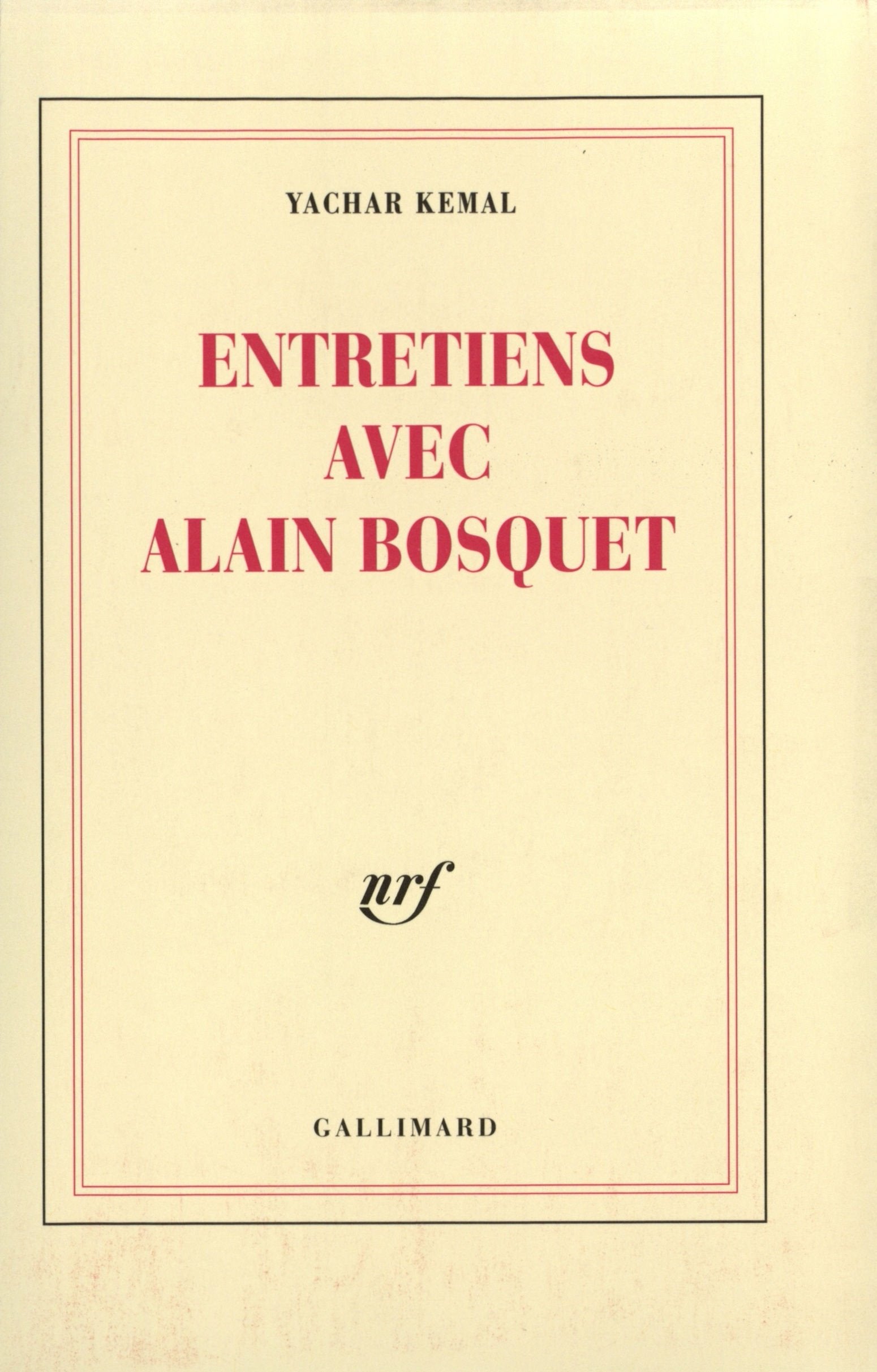 Entretiens avec Alain Bosquet Contemporary literature