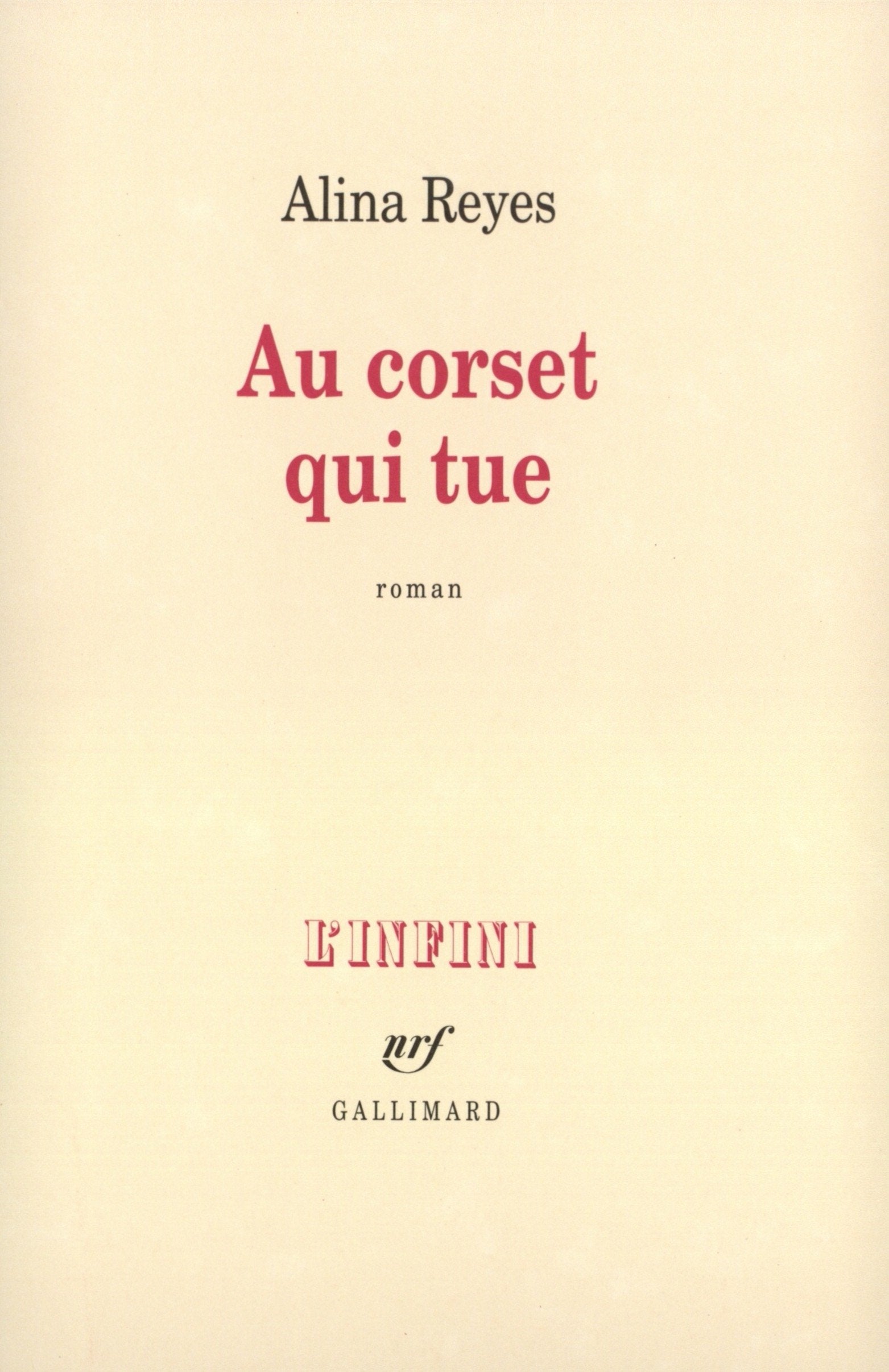 Au corset qui tue book