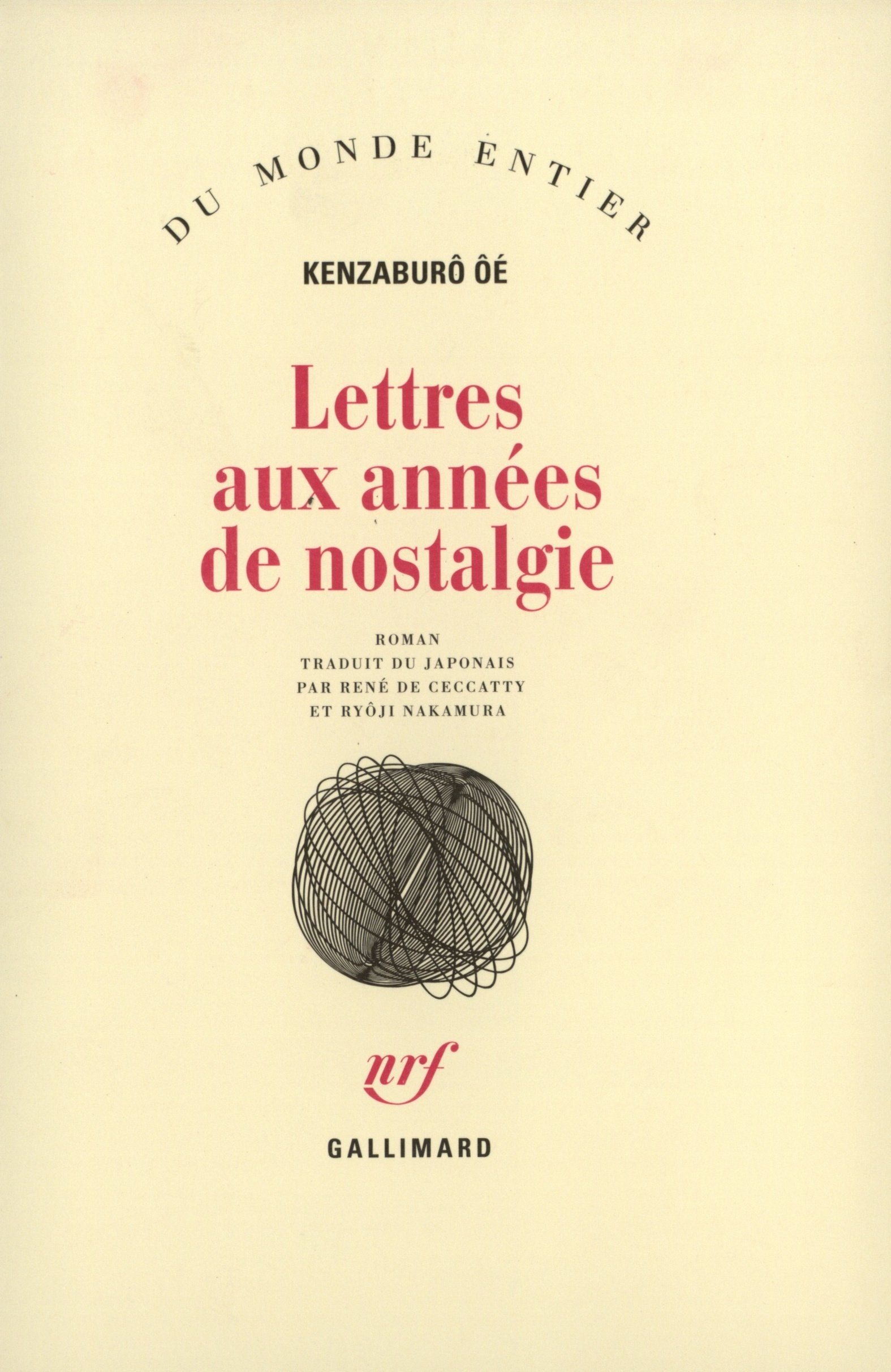 Lettres aux années de nostalgie book