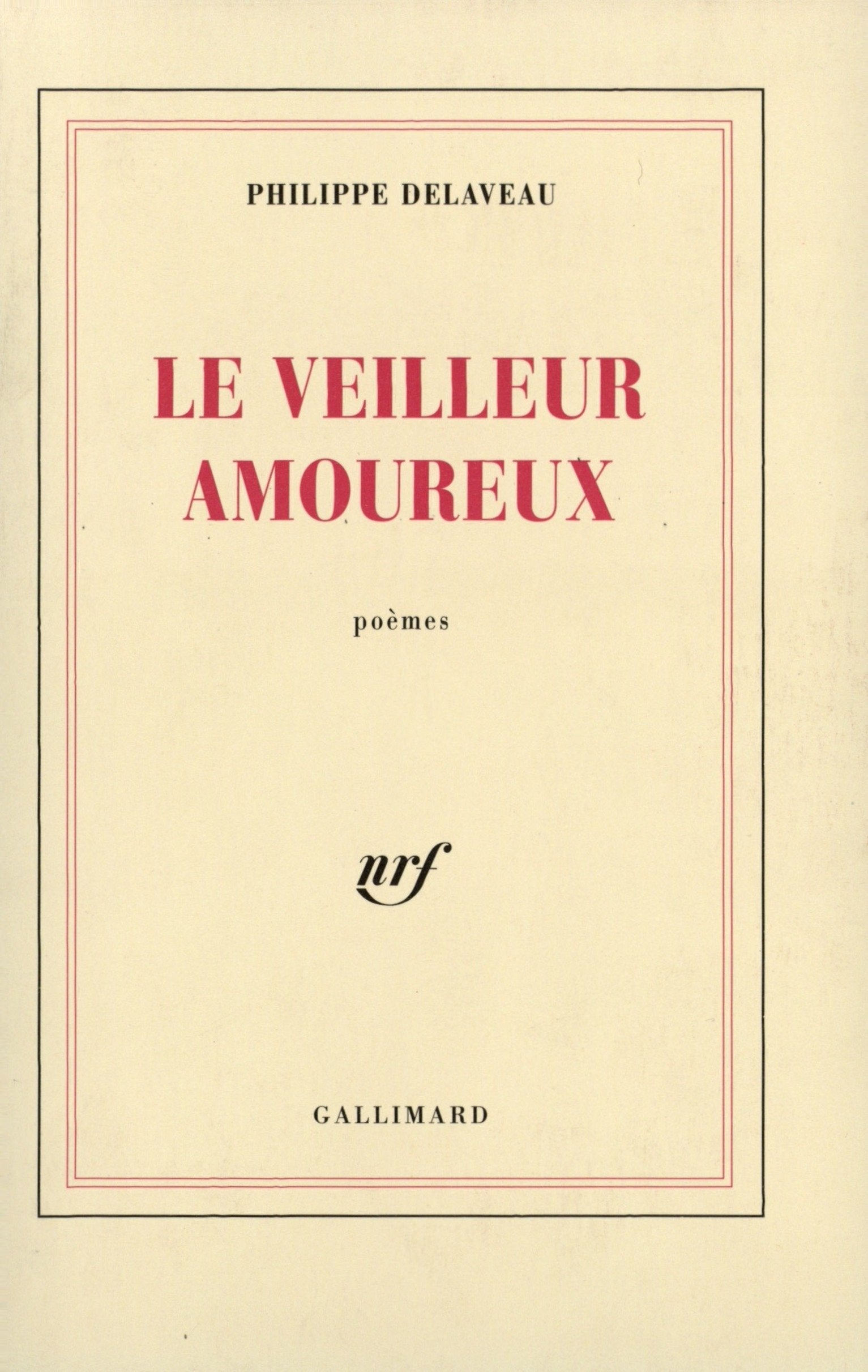 Le Veilleur amoureux book