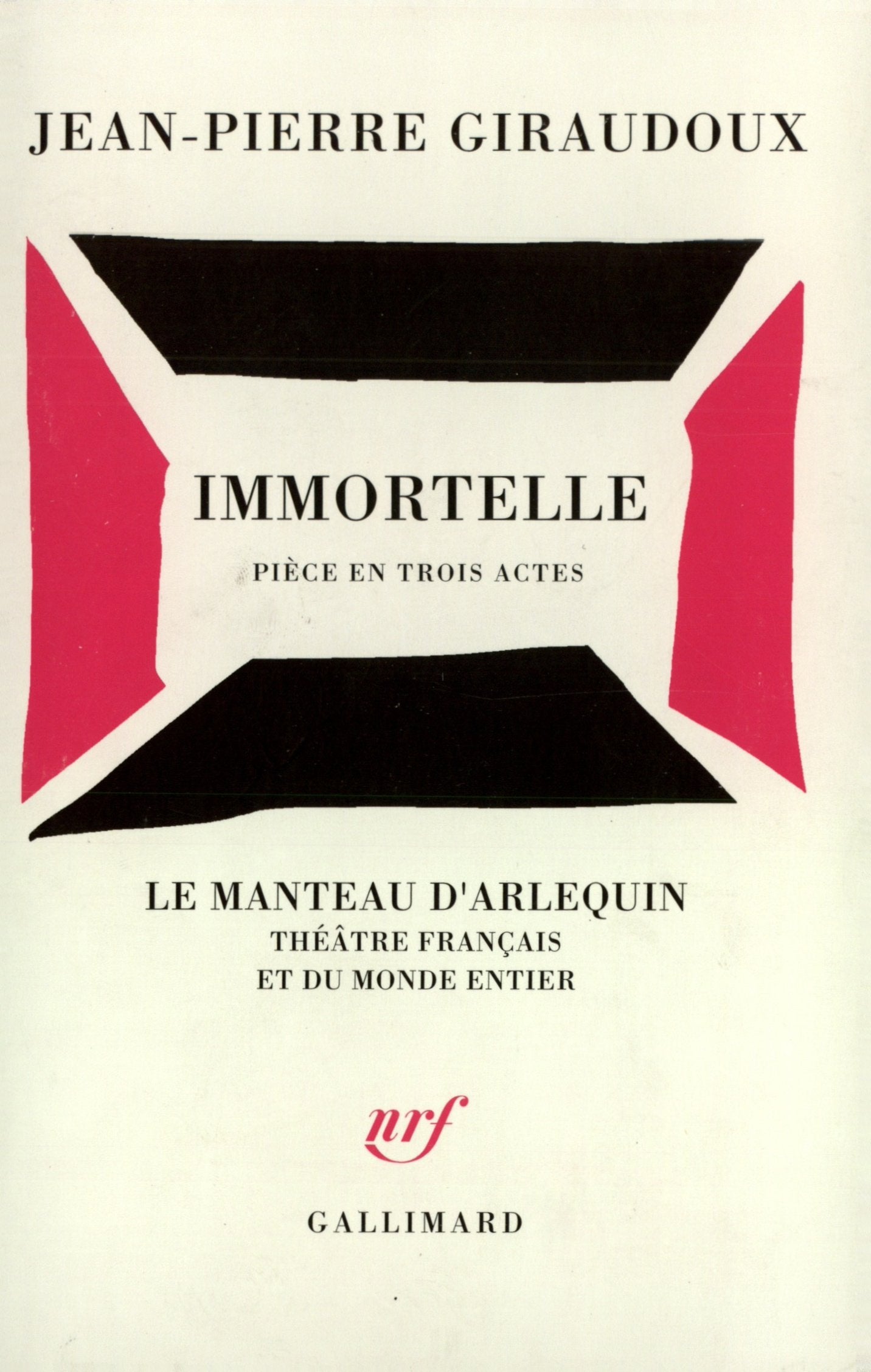 Immortelle: Pièce en trois actes book