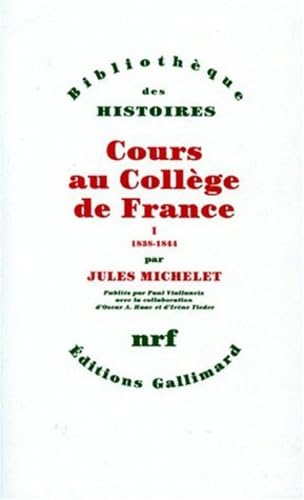 Cours au collège de France, tome 1 book