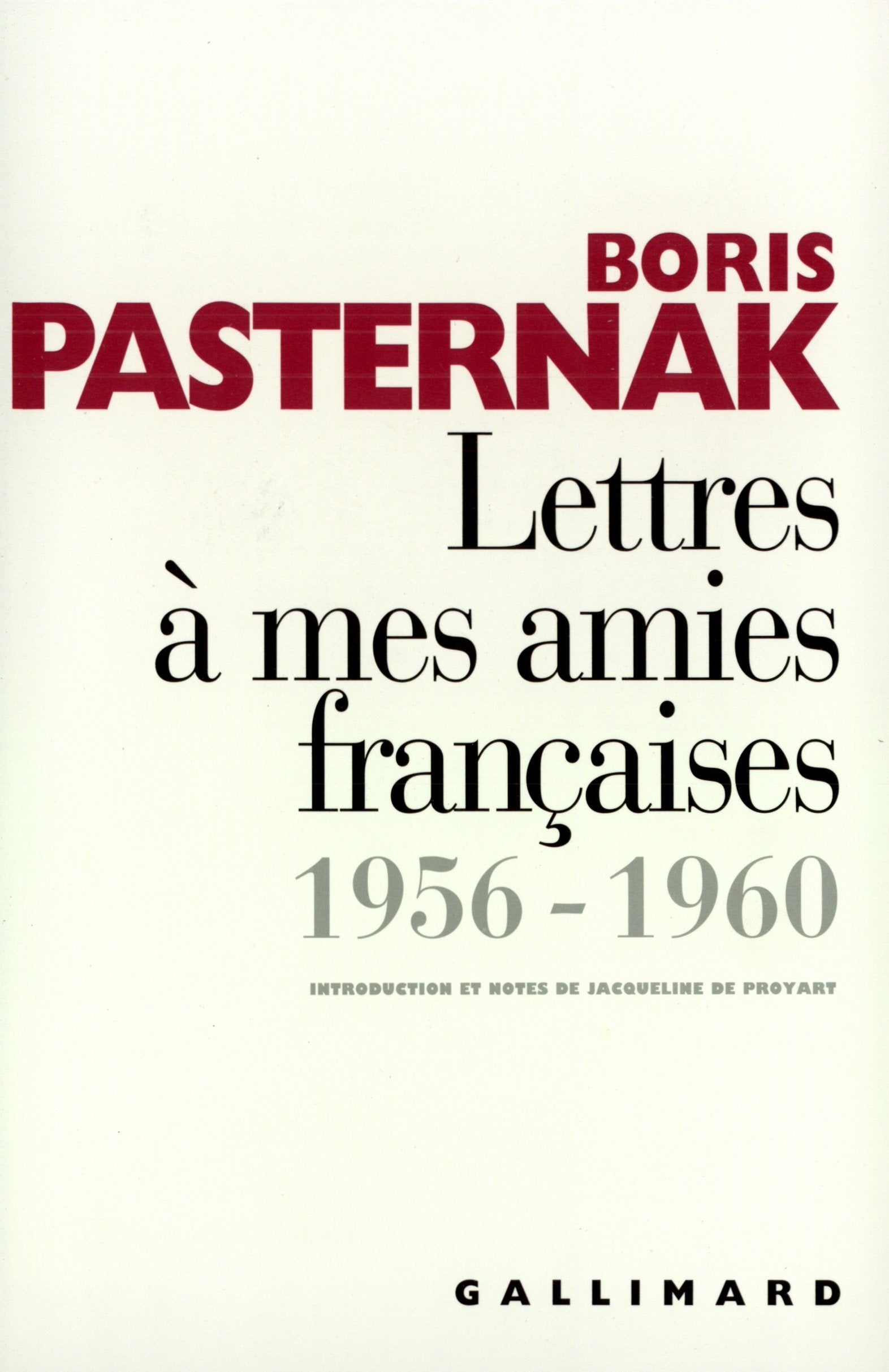 Lettres à mes amies françaises: (1956-1960) Contemporary literature