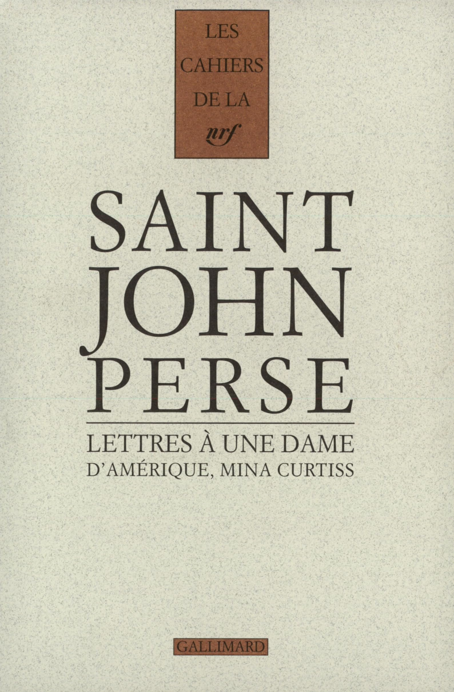 Lettres à une dame d'Amérique, Mina Curtiss: (1951-1973) book