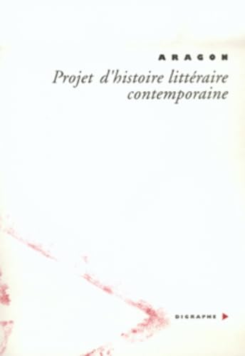 Projet d'histoire littéraire contemporaine Contemporary literature