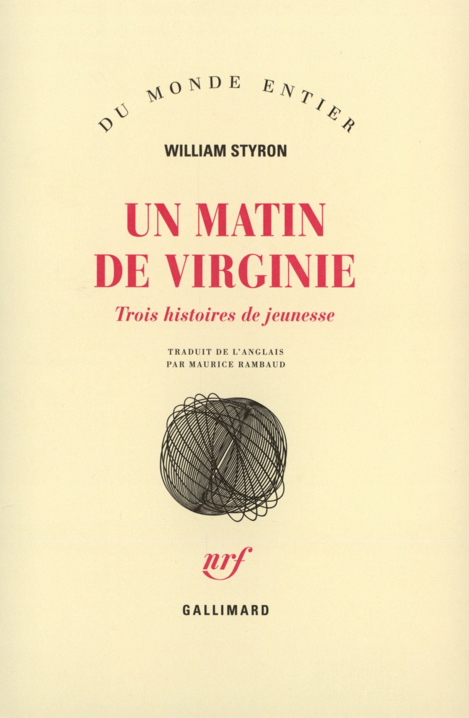 Un matin de Virginie: Trois histoires de jeunesse Contemporary literature