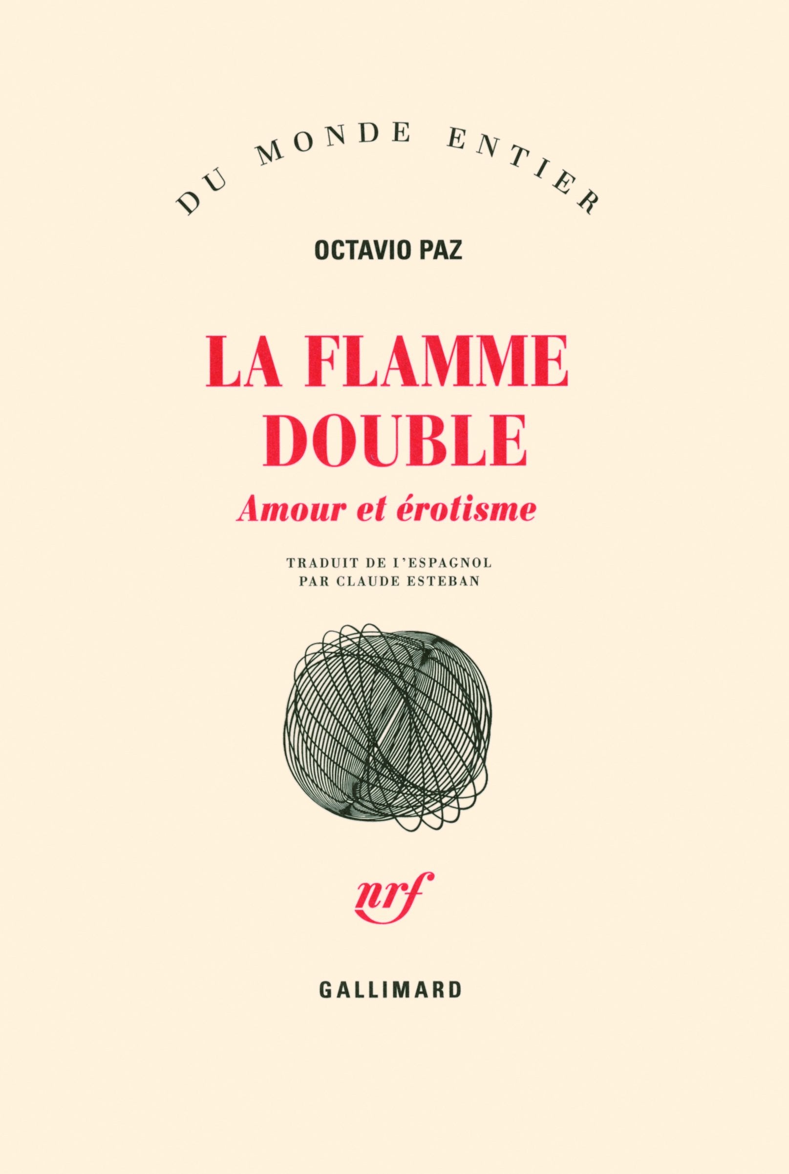 La Flamme double: Amour et érotisme Contemporary literature