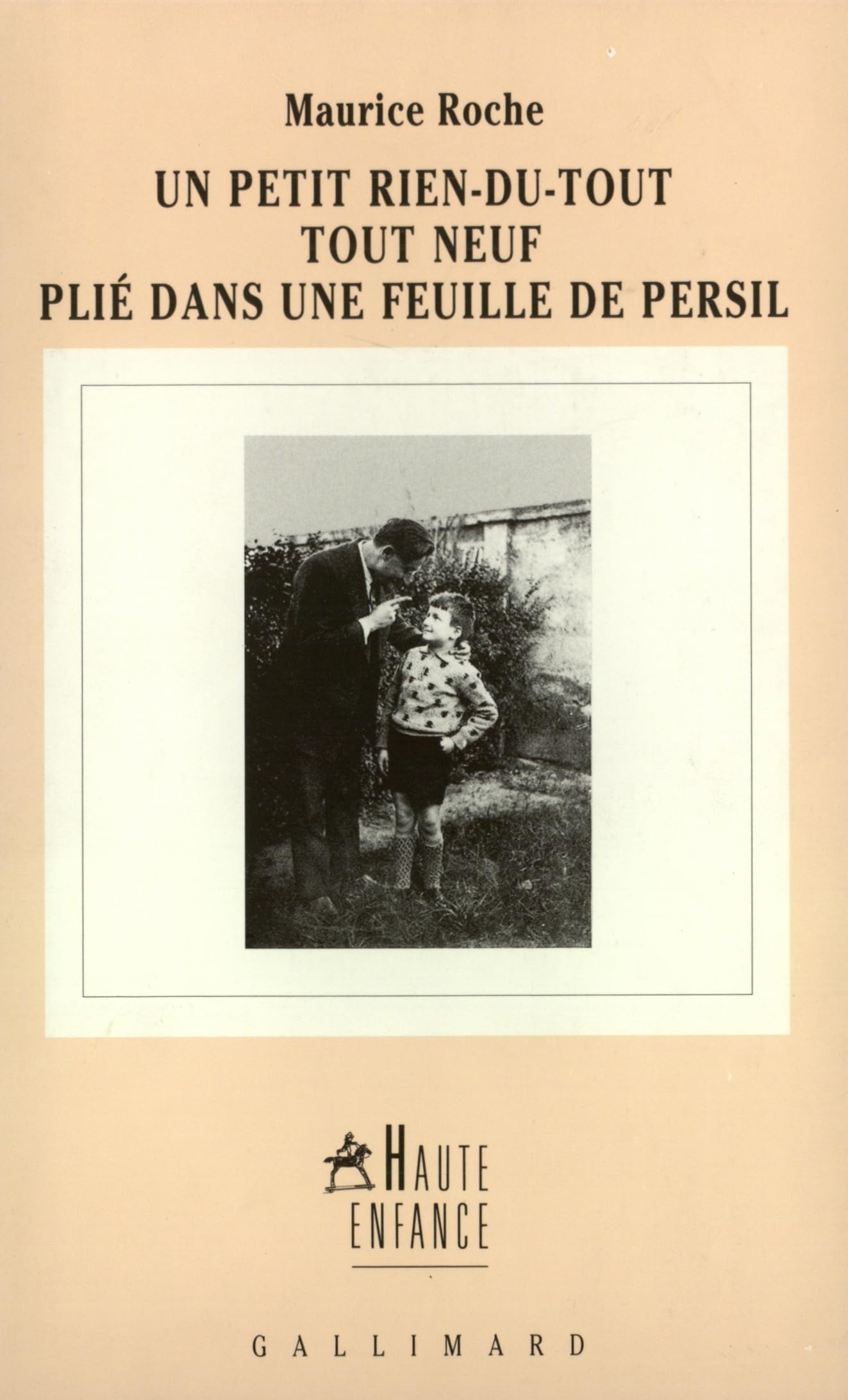 Un petit rien-du-tout tout neuf plié dans une feuille de persil Contemporary literature