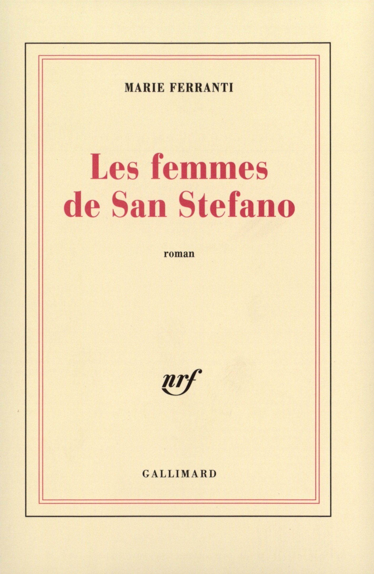 Les femmes de San Stefano book