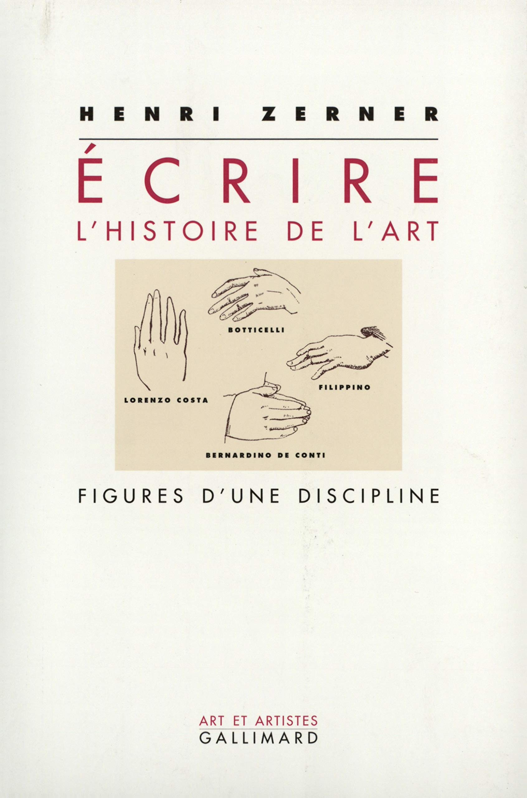 Écrire l'histoire de l'art: Figures d'une discipline Contemporary literature