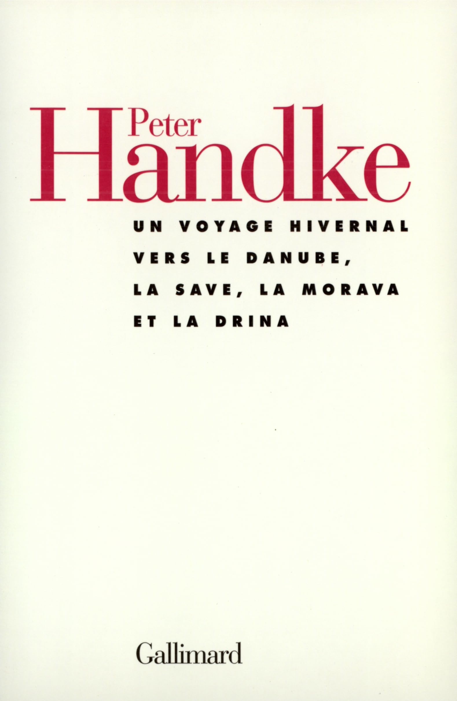 Un voyage hivernal vers le Danube, la Save, la Morava et la Drina Contemporary literature