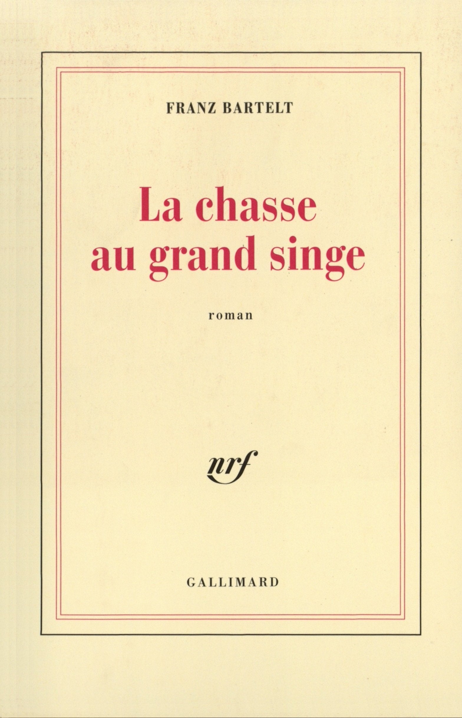La Chasse au grand singe book