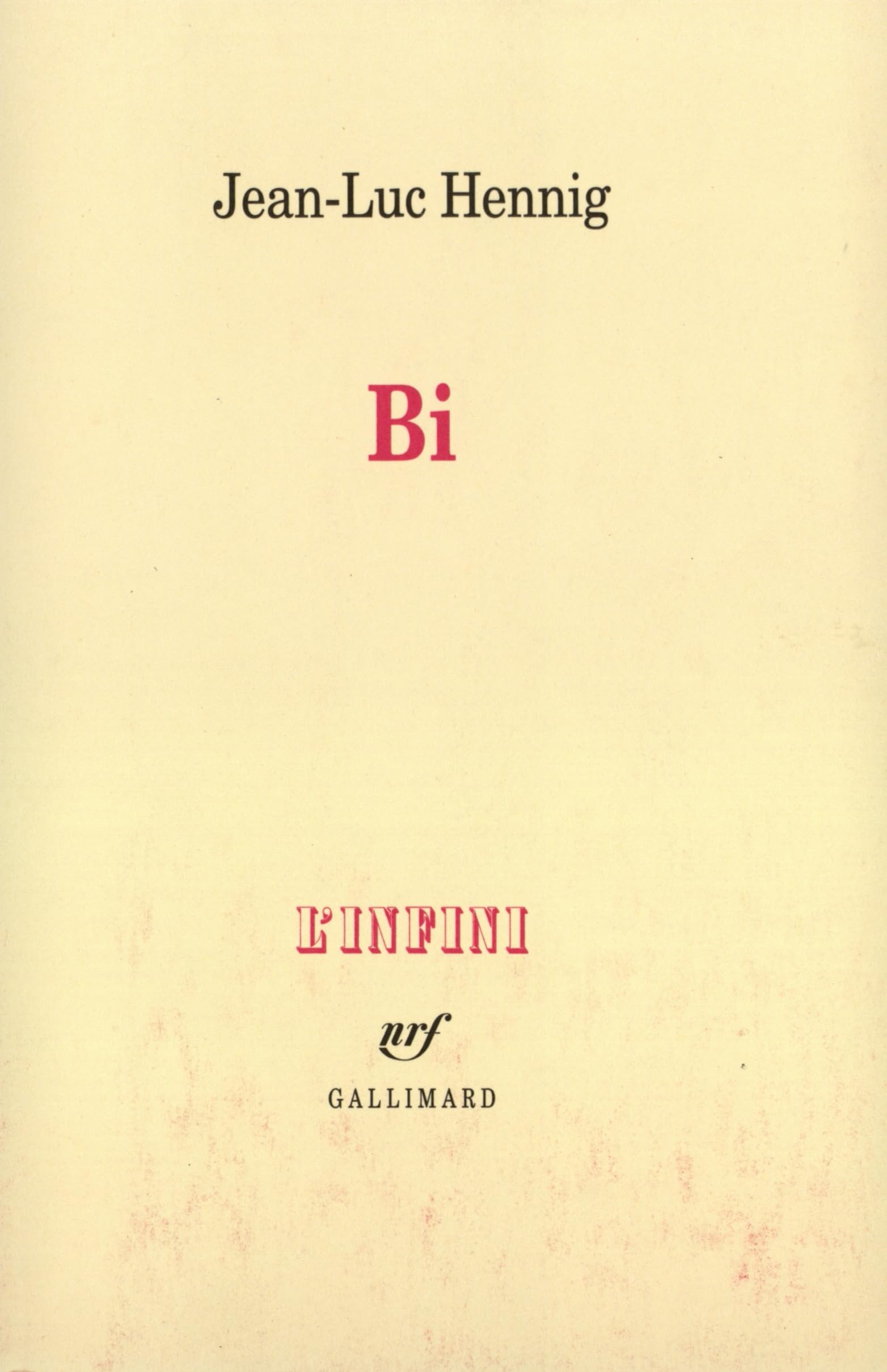 Bi: De la bisexualité masculine Contemporary literature