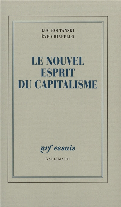 Product Image: Le nouvel esprit du capitalisme
