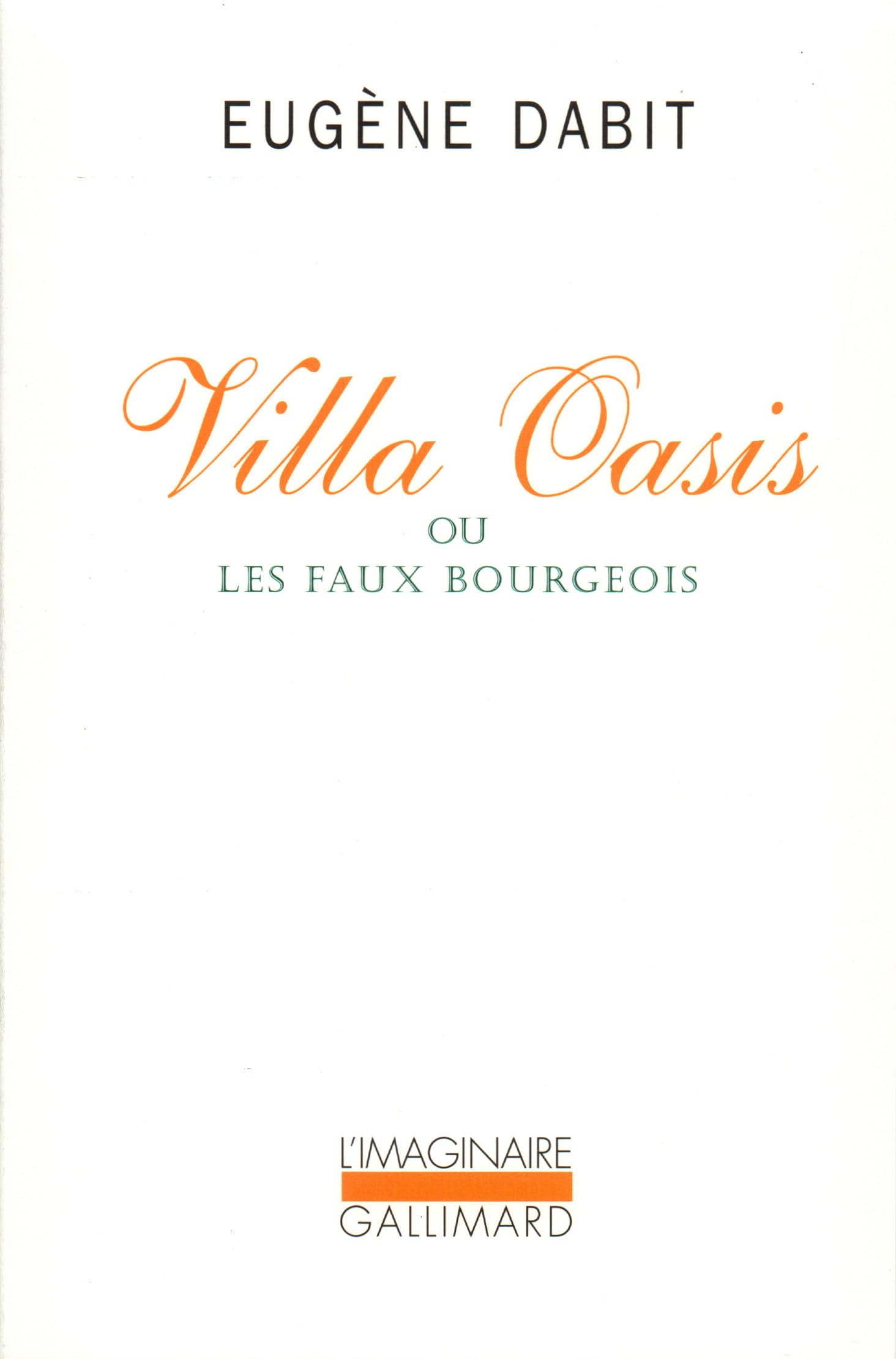 Villa Oasis ou Les faux bourgeois book
