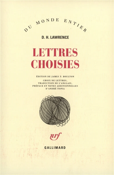 Product Image: Lettres choisies