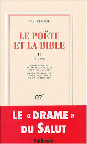Le poète et la Bible. Vol. 2. 1945-1955 Contemporary literature