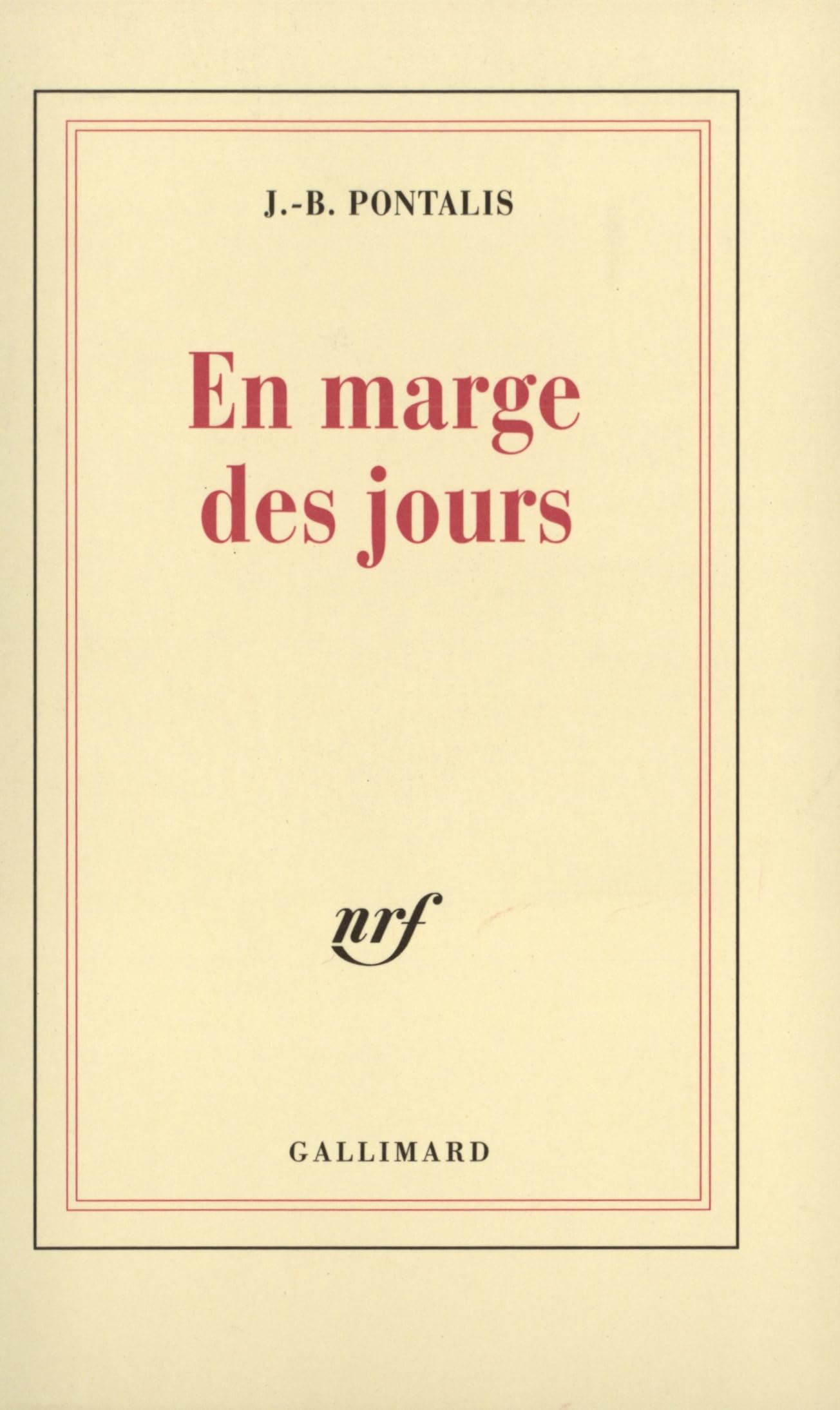 En marge des jours Essays & Short Stories