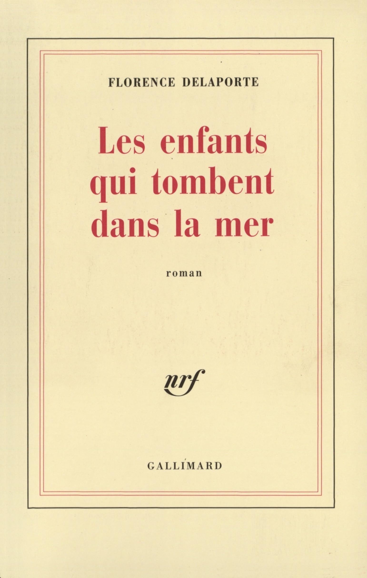 Les Enfants qui tombent dans la mer Contemporary literature