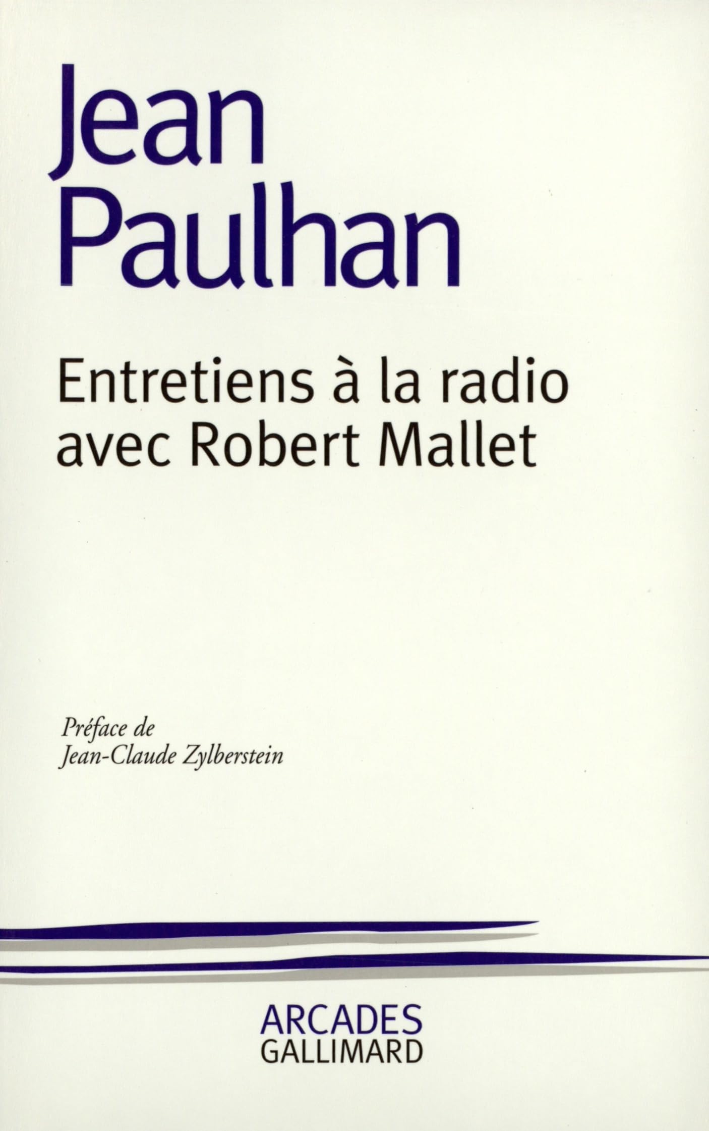 Entretiens à la radio avec Robert Mallet book
