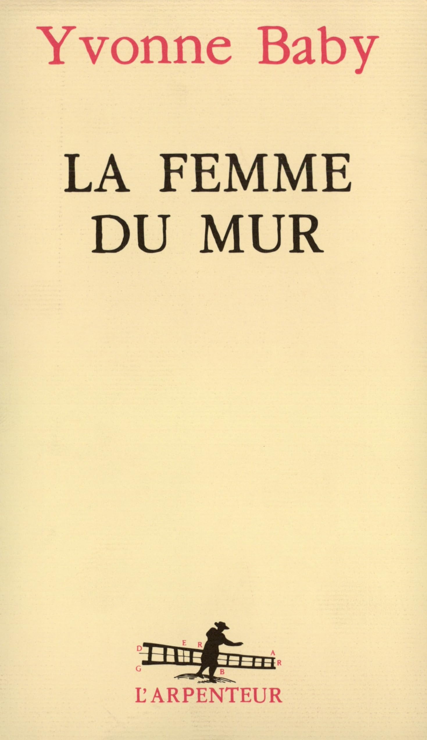 La Femme du mur book