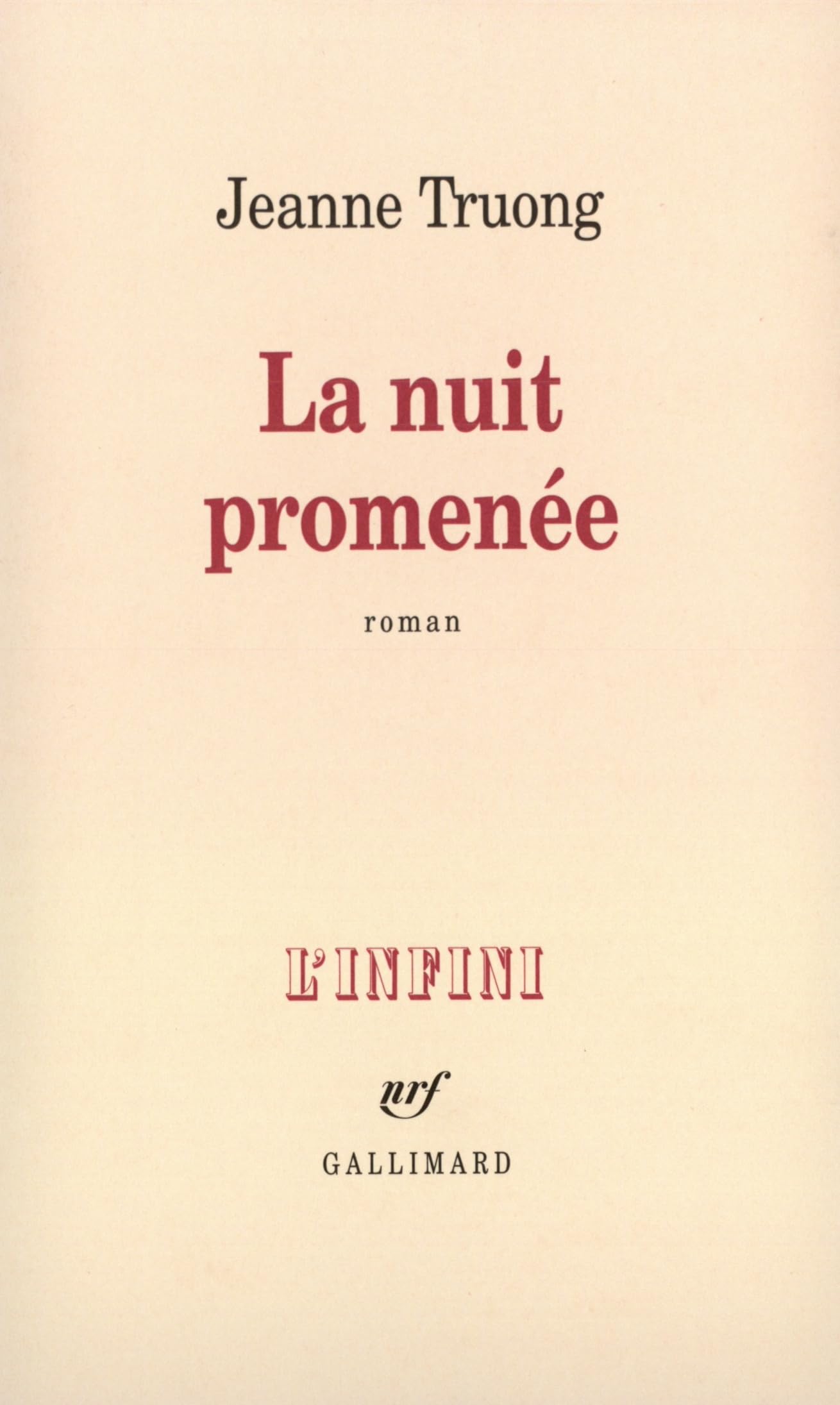 La Nuit promenée book