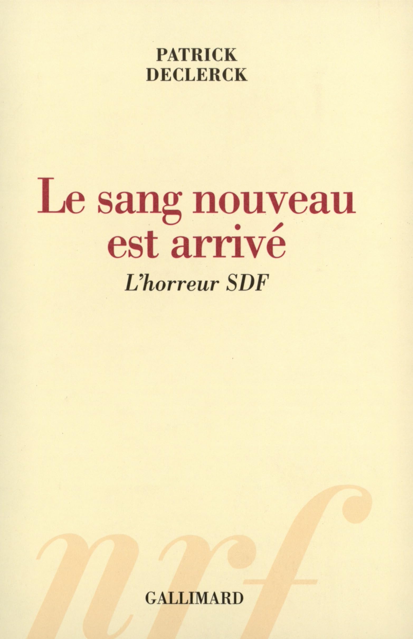 Le sang nouveau est arrivé : L'horreur SDF Essays & Short Stories