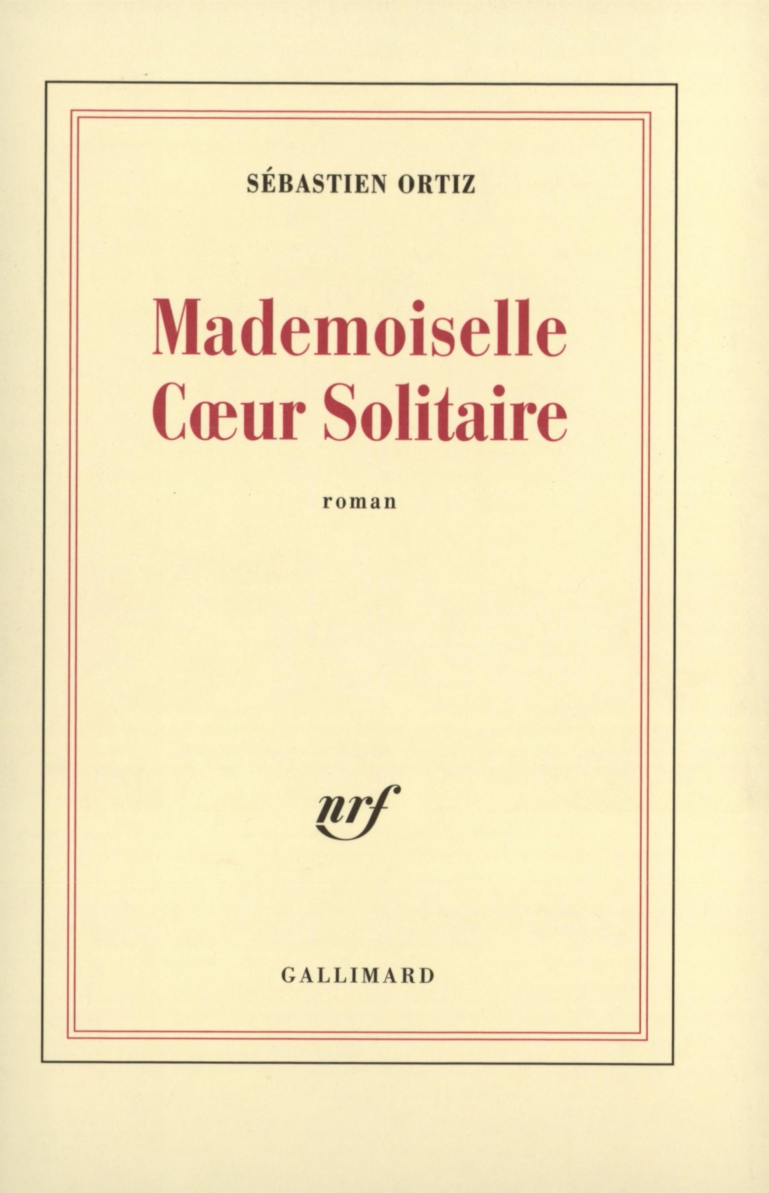 Mademoiselle Coeur Solitaire Contemporary literature