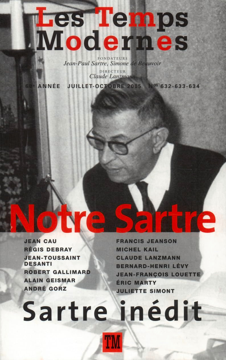 Les Temps Modernes: Notre Sartre book