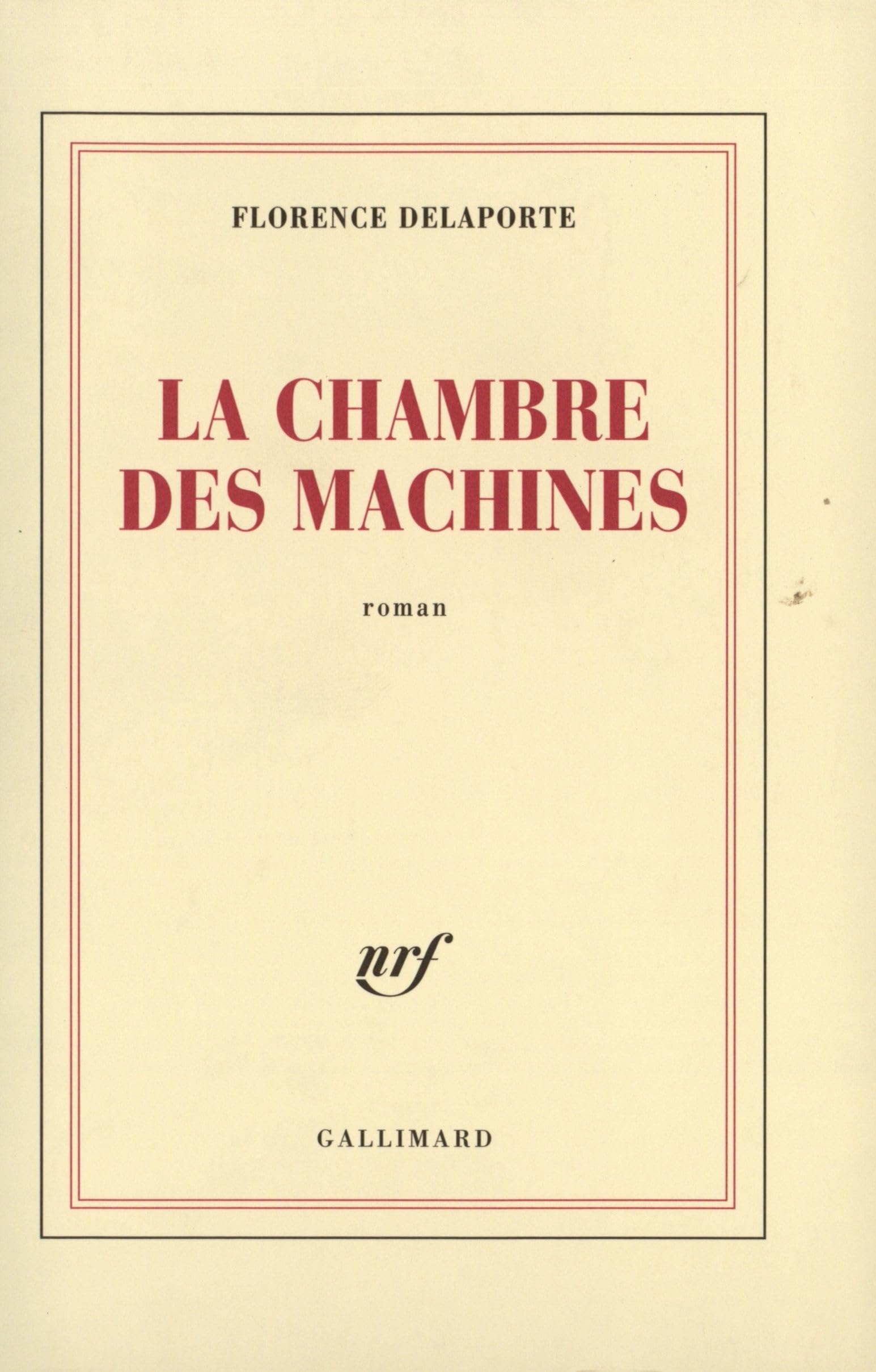La chambre des machines Contemporary literature