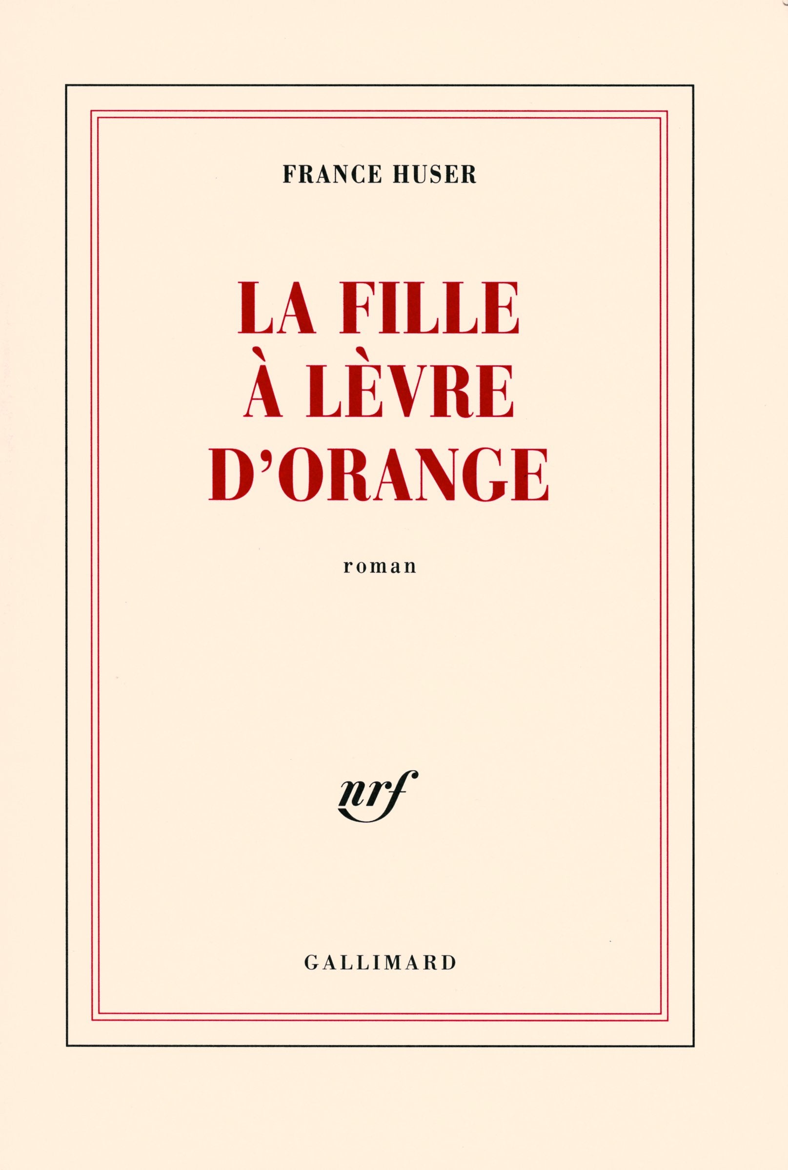 La fille à lèvre d'orange Contemporary literature
