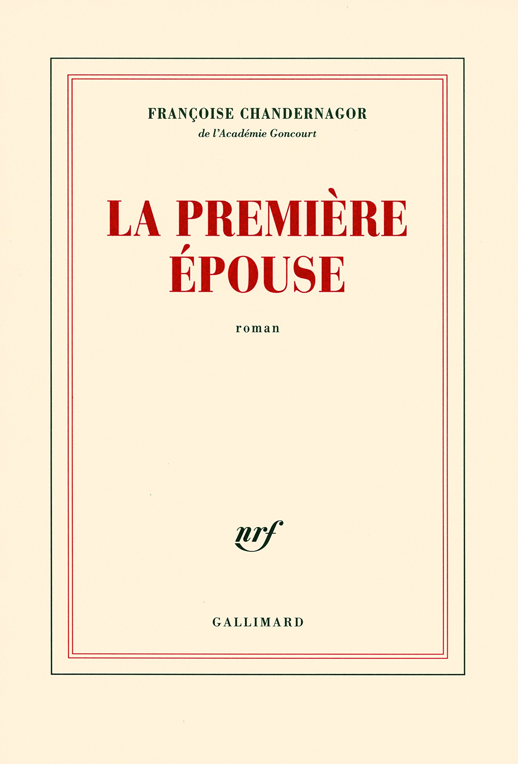 La première épouse book