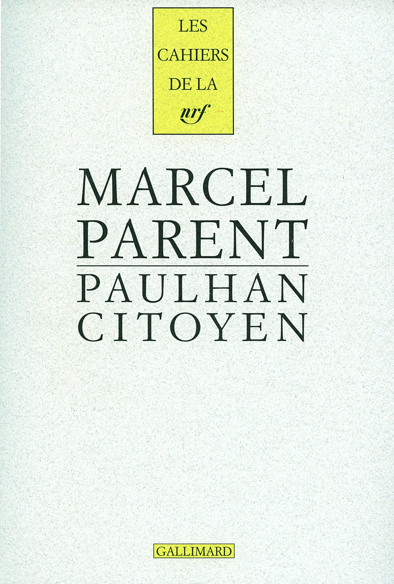 Paulhan citoyen: Conseiller municipal de Châtenay-Malabry (1935-1941) Contemporary literature
