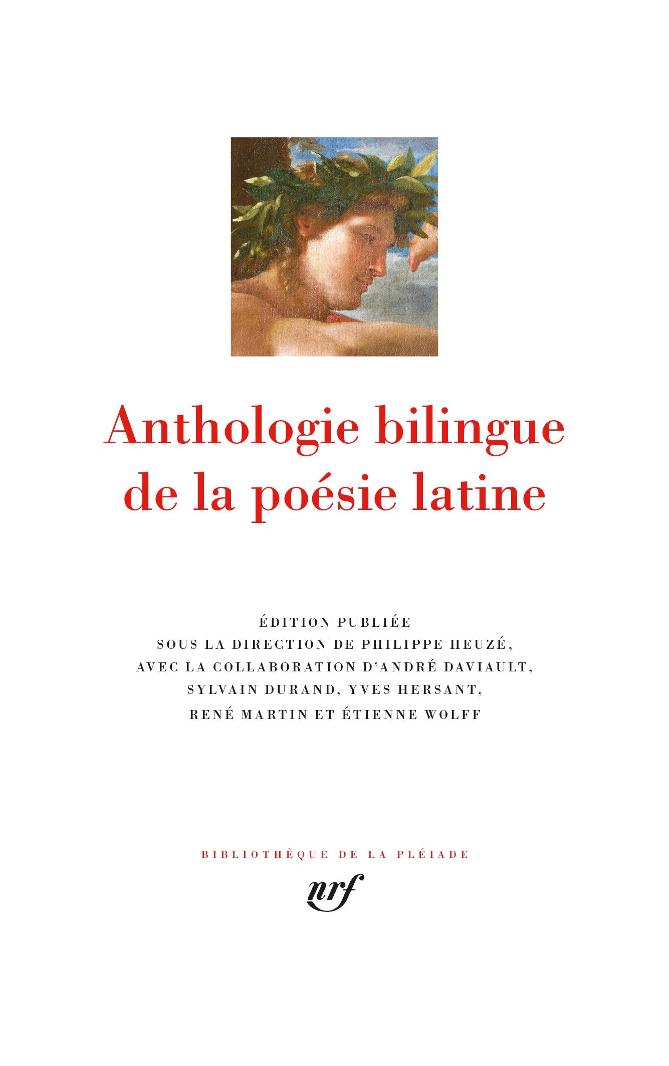 Anthologie bilingue de la poésie latine book