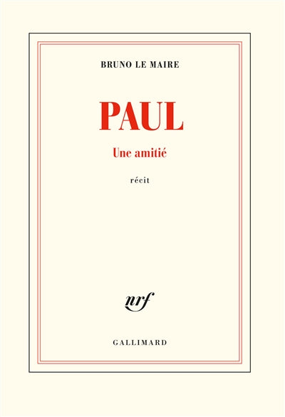 Product Image: Paul : une amitié : récit