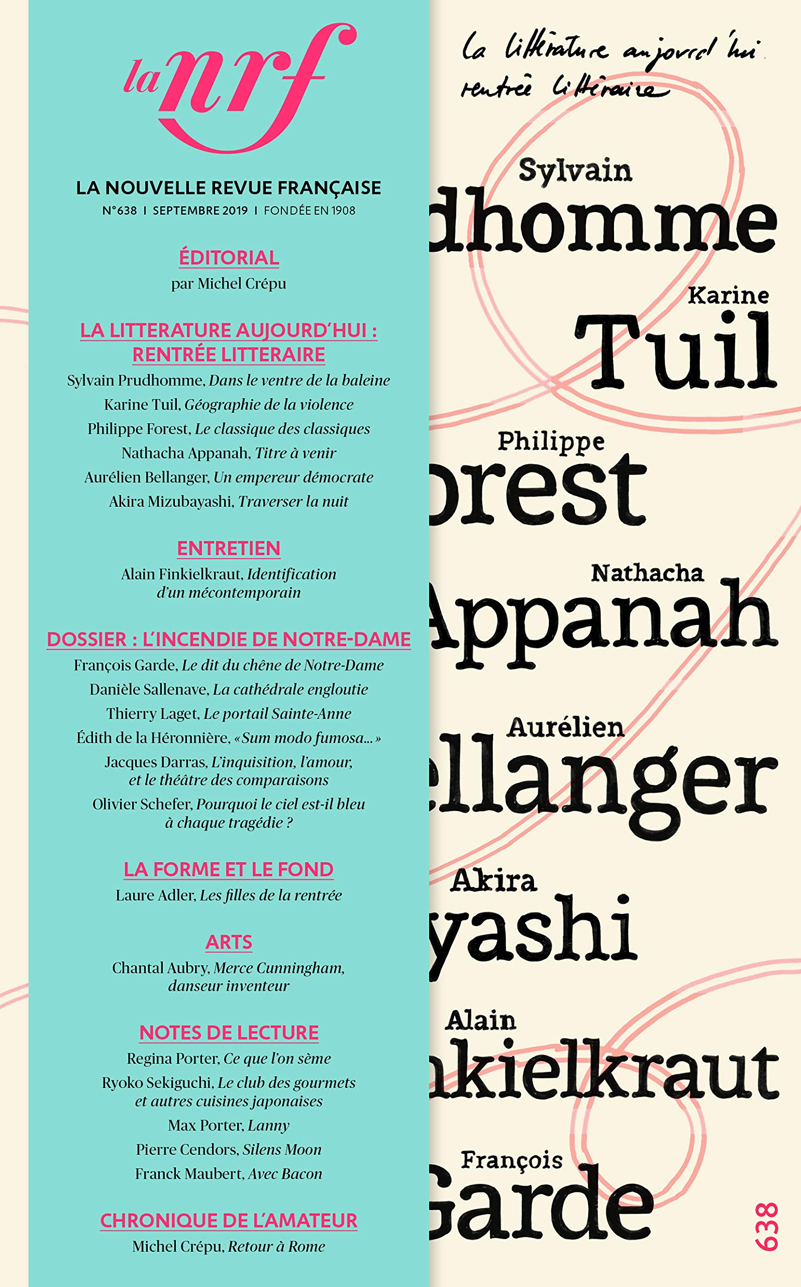 La Nouvelle Revue Française Essays & Short Stories