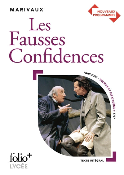 Product Image: Les fausses confidences : bac 2021