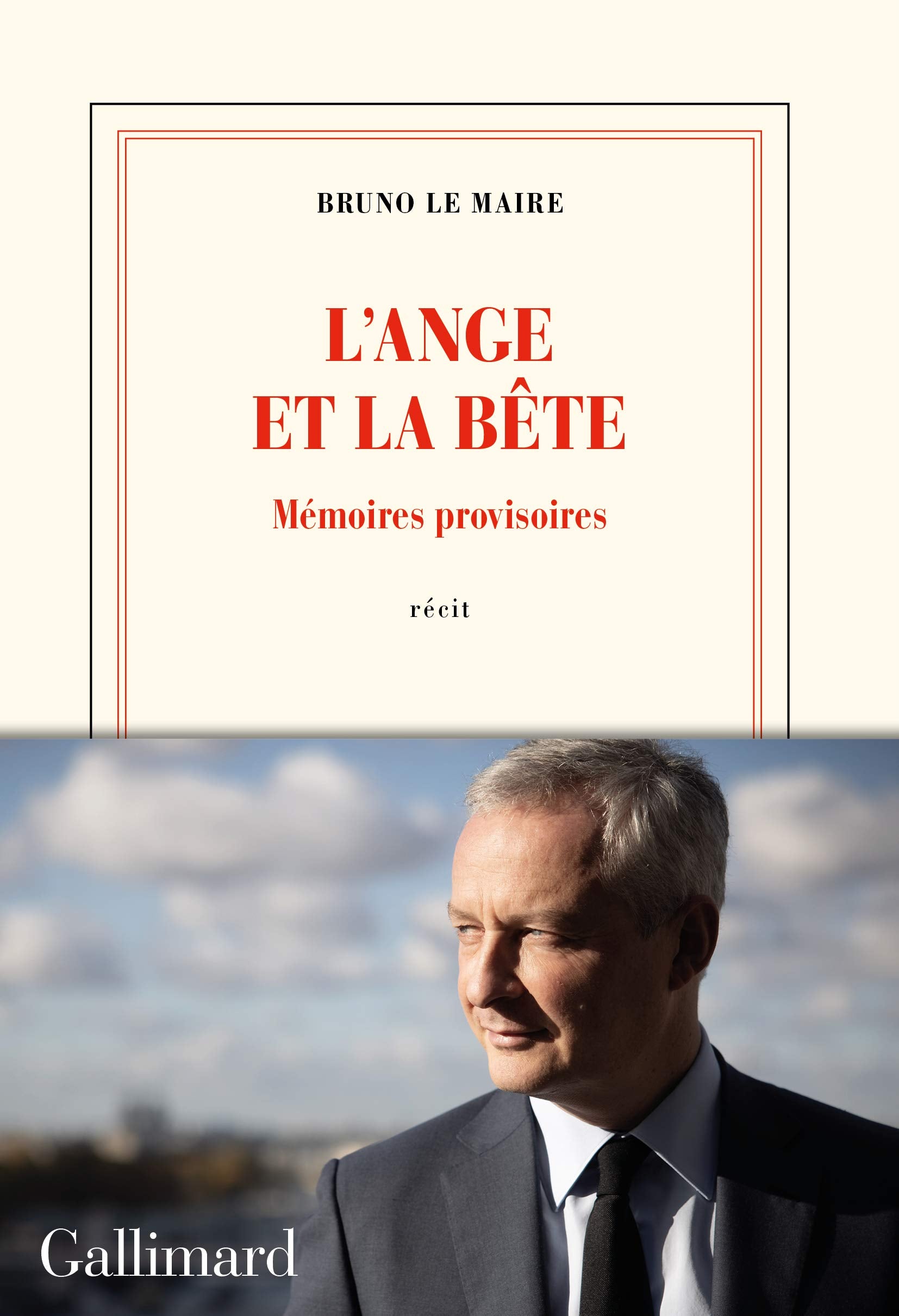 L'ange et la bête: Mémoires provisoires Contemporary literature