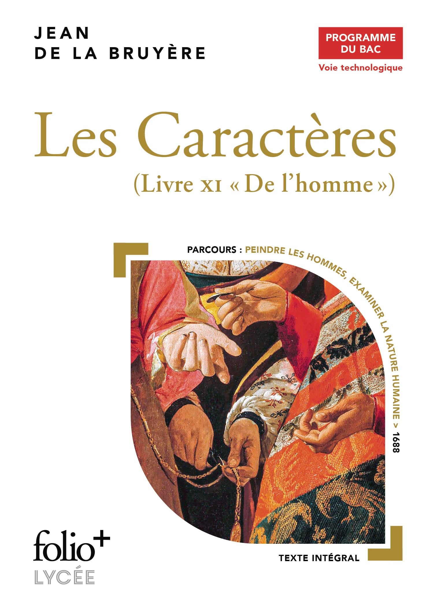Les Caractères, Livre XI - Bac techno 2025: Livre XI "De l'homme" Non-fiction