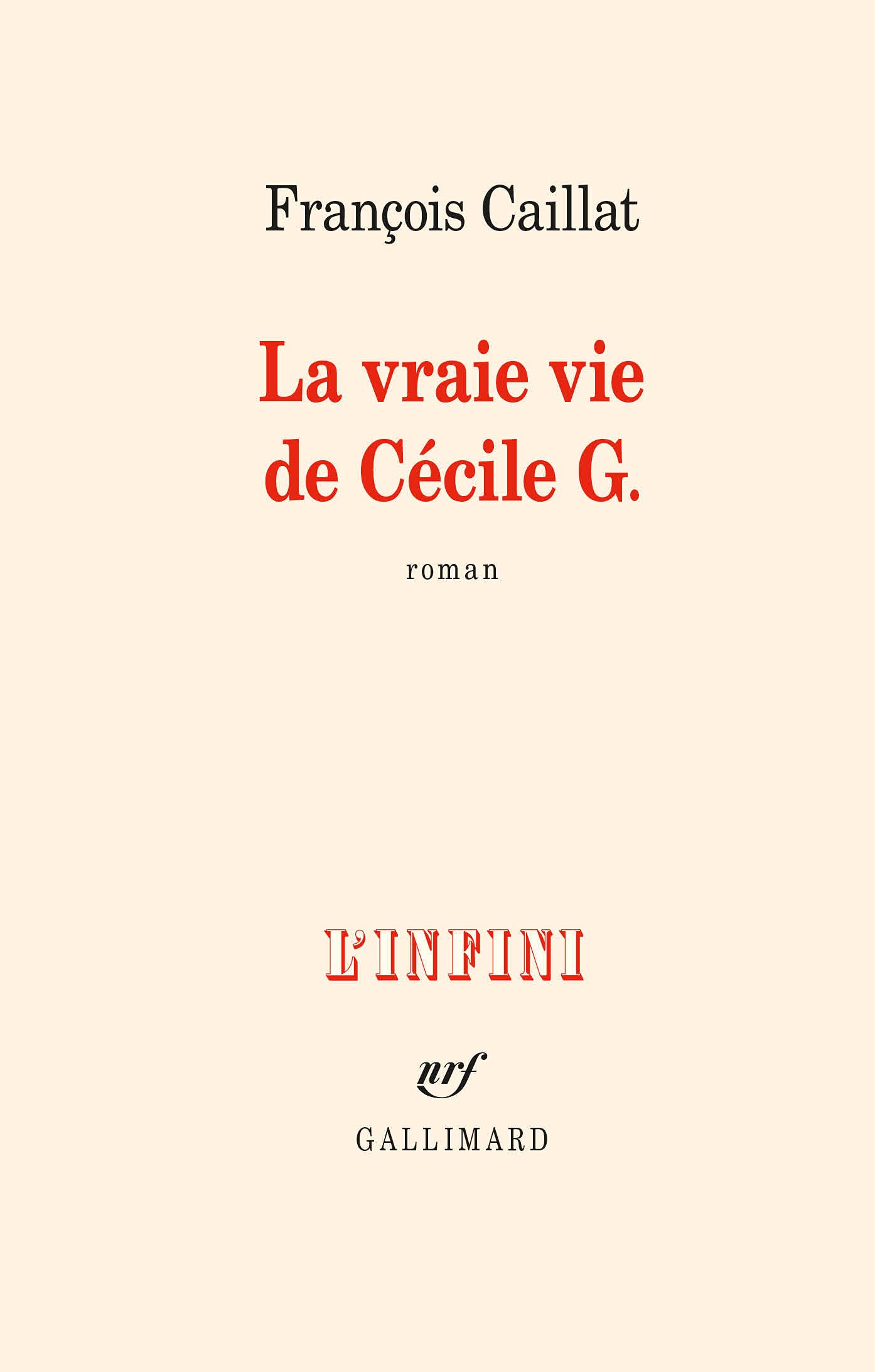 La vraie vie de Cécile G. book