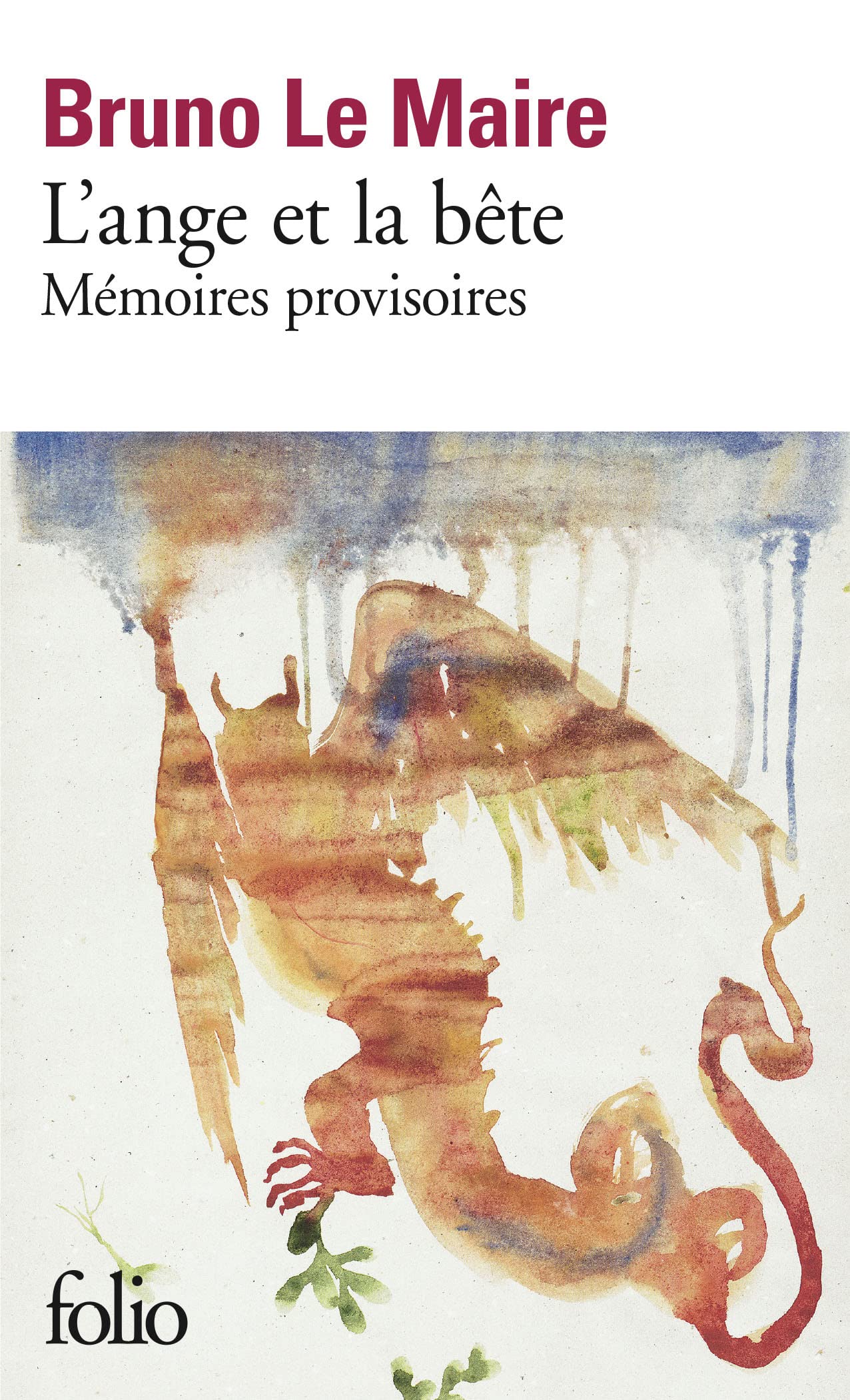 L'ange et la bête: Mémoires provisoires Contemporary literature
