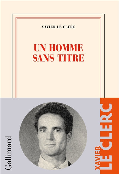 Product Image: Un homme sans titre