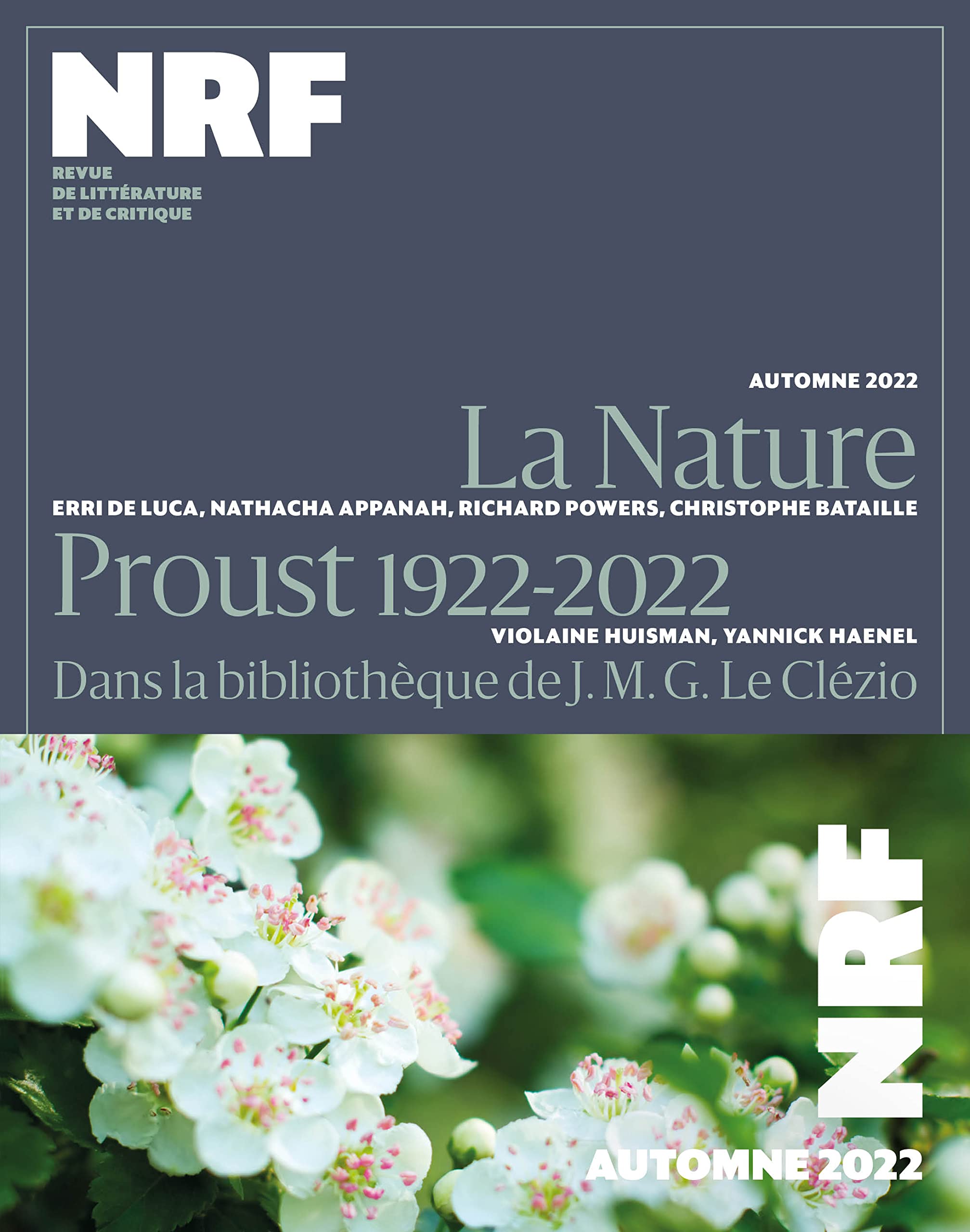 La Nouvelle Revue Française: Automne 2022 Essays & Short Stories