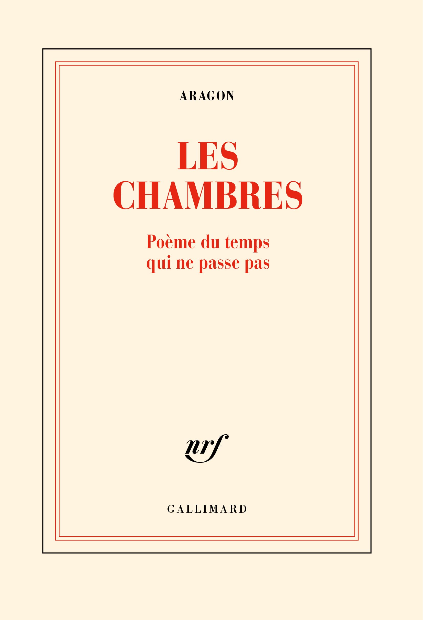 Les Chambres: Poème du temps qui ne passe pas book