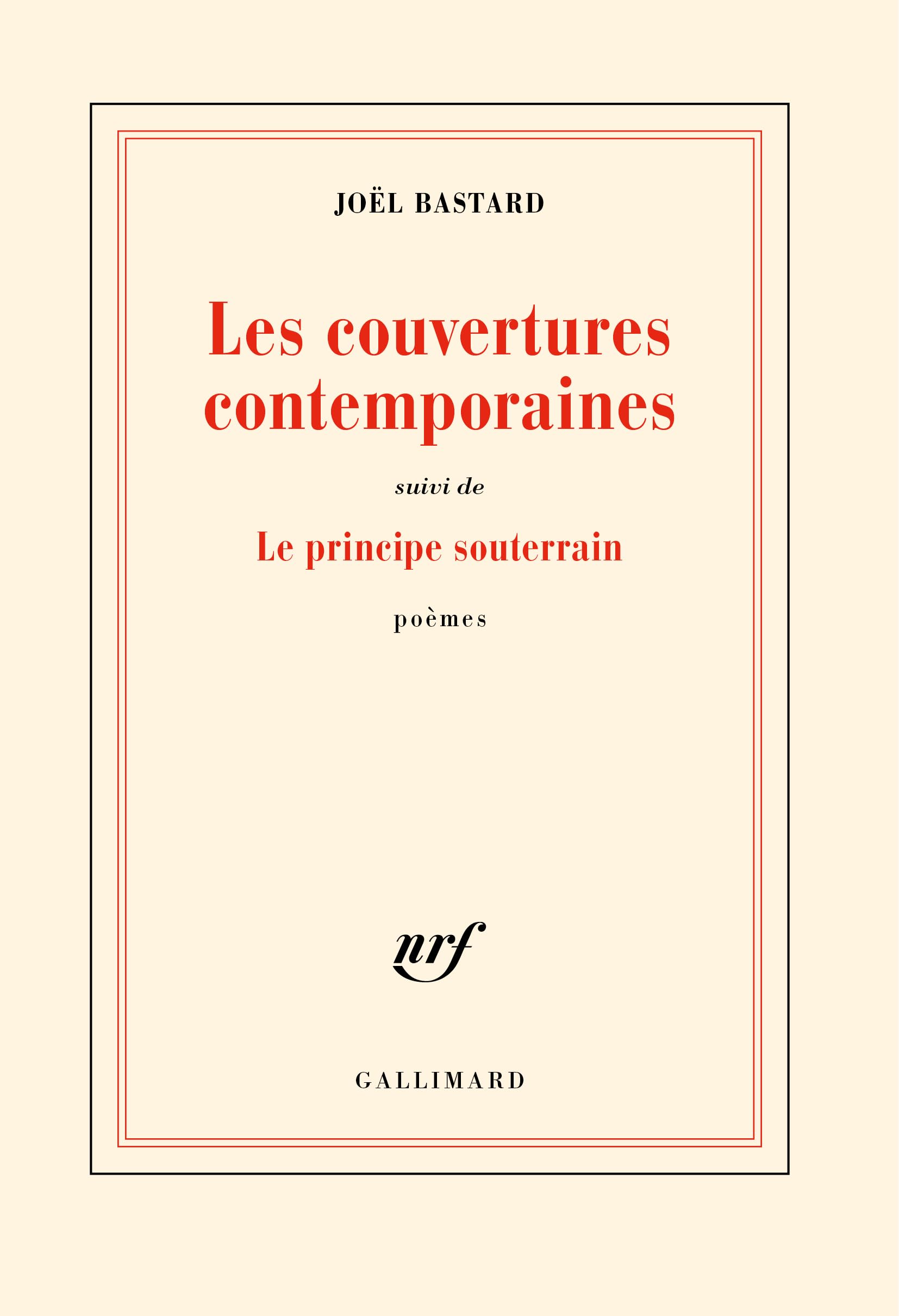 Les couvertures contemporaines/Le principe souterrain book